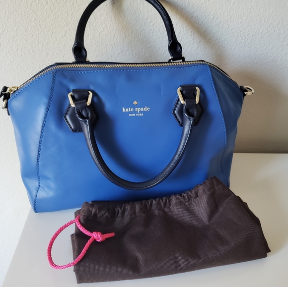❗SOLD❗💕Kate Spade | Blue Navy Satchel - Picture 12 of 16